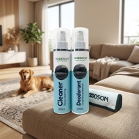 Kit de nettoyage pour canapé en tissu Pet Safe, spray détachant pour tissus d'ameublement, nettoyant mousse pour sièges de voiture et rafraîchisseur de tissus