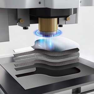 FitSpark Logo personnalisé Produit le plus populaire Unibody Thermoformé Fibre de carbone Sans bordure 16 mm Portable Haute qualité Approuvé par l'USAPA - Product Image 5