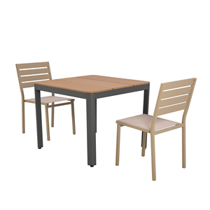 Conjunto de Muebles de Jardín Modernos y Portátiles de Madera PS para Exteriores, para Playa, Parque, Restaurante, Hotel, Banquete, 3 Piezas, 5 Piezas, Mesa de <span class=keywords><strong>Camping</strong></span> - Product Image 2