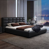 Vente directe d'usine : Lits rembourrés de luxe modernes, ensembles de meubles de chambre d'hôtel sur mesure, ensembles de meubles de chambre d'hôtel à vendre