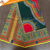 Tela Africana Duanas Pagne Wax 100% Algodón, Estampado Ankara, 6 Yardas