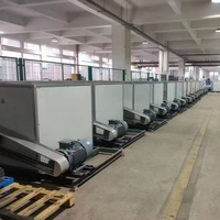 Ventilateur centrifuge industriel pour armoire électrique, grand débit d'air, système de ventilation pour l'évacuation de fumée des parkings souterrains