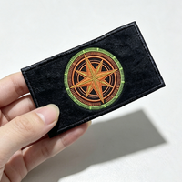 Écusson brodé personnalisé sur mesure, style mode, badge en fil haute densité, thermocollant pour vêtements streetwear