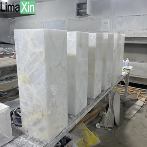 <span class=keywords><strong>Lampe</strong></span> d'intérieur <span class=keywords><strong>en</strong></span> <span class=keywords><strong>marbre</strong></span> transparent <span class=keywords><strong>en</strong></span> onyx blanc <span class=keywords><strong>en</strong></span> forme de rectangle <span class=keywords><strong>lampe</strong></span> <span class=keywords><strong>en</strong></span> pierre naturelle - Product Image 2