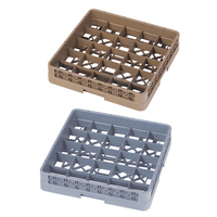 Cadre de verre à vin rouge pour lave-vaisselle 25 grilles porte-tasses tamis porte-gobelet en plastique étagère de rangement en verre étagère de lavage