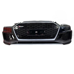 Kit carrosserie <span class=keywords><strong>Audi</strong></span> RS Style Surround RS3 <span class=keywords><strong>RS4</strong></span> RS5 calandre RS7 calandre accessoires phare antibrouillard nouveau phare condenseur réservoir ABS d'occasion - Product Image 2