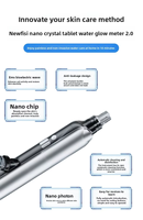 Appareil de beauté Newface 2 en 1 Nano Crystal Water Light Instrument pour l'infusion des couches intermédiaires, le nettoyage du visage et l'hydratation