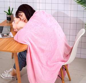 ราคาถูกการ์ตูนสัตว์หมูเมาส์หมอนผ้าห่ม2 In 1หมอนผ้าห่มชุด - Product Image 6