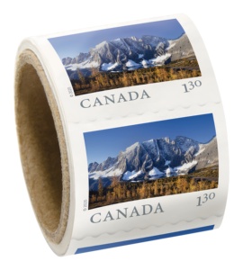 Autocollants holographiques Timbres-<span class=keywords><strong>poste</strong></span> canadiens Timbres de passeport et de <span class=keywords><strong>visa</strong></span> Lot de papier autocollant 1 rouleau de 100 Timbres canadiens multicolores pour le voyage - Product Image 3