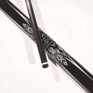 Taco de billar de fibra de carbono curado de 2 secciones con punta de 11.8mm para billar de nueve bolas, diseño duradero - Product Image 4