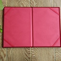Portafolio de Cuero PU para Certificados, Carpeta para Diplomas de Graduación A4, Material Opcional, Impresión Personalizada, Suministro de Fábrica