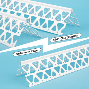 Perfil de Esquina de PVC Flexible de Primera Calidad para Protección de Esquinas de Paneles de Yeso Resistentes a Grietas y Lisas - Product Image 5