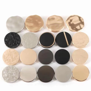 SAS Eco-friendly Wholesale Factory Price Round Gold Black Sewing <strong>Metal</strong> Shank <strong>Button</strong> - Product Image 6
