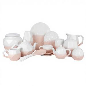 Juego de Tazas de Té y Café de Dolomita Creativas, Sencillas, Modernas, Ecológicas, de Alta Calidad, con Degradado Pintado a Mano, Aptas para Lavavajillas - Product Image 1