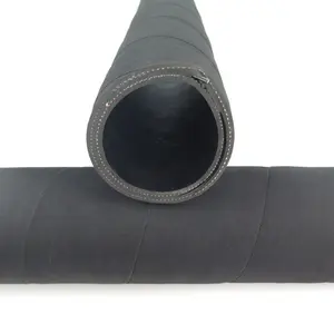 20Bar高压黑色包裹表面橡胶油汽油6英寸输送吸排燃油软管