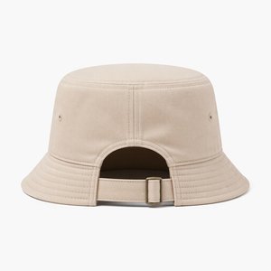 Bob personnalisé avec logo, 100 % coton sergé, patch en chenille, broderie plate, fournisseur de casquettes tendance - Product Image 4