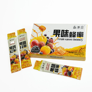 Miel de marque propre délicieux, fabriqué avec du miel naturel, goût sucré, saveur riche, sachet de fruits mélangés 20g, grand format - Product Image 2