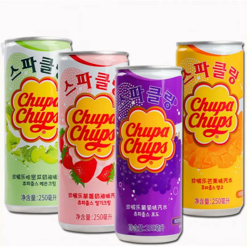 Korea Jinboro 250ML Drinks Beverages Exotic Snacks Drinkable Tipple Fruity Carbonated Soda Soft Drink