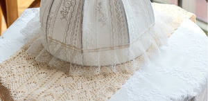 Lampes de Table de Chevet LED Vintage Romantique Européenne <span class=keywords><strong>Moderne</strong></span> AC Power Design Simple avec Abat-Jour en Dôme pour la Décoration Intérieure - Product Image 5