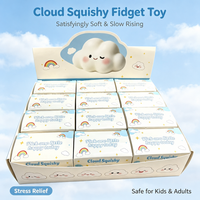 Jouet sensoriel anti-stress nuage mignon à presser, doux au toucher, cadeau