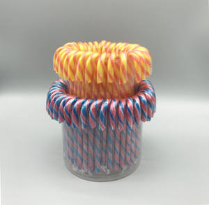 Sucette de Noël Père Noël en forme de canne, enrobée d'un revêtement dur, saveur fruitée, dans un emballage en boîte, cadeau de fête - Product Image 5