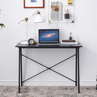 Bureau simple moderne pour étudiant, petit bureau d'écriture, bureau de chambre à coucher, bureau d'ordinateur simple