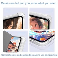 Étui pour Huawei Honor Pad 10 2025 HEY3-W00 HEY3-W10 12,1 pouces avec support pour stylet, étui en cuir PU à trois volets, support arrière en TPU, tablette Funda