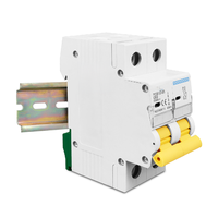 Disjoncteur 2P DC 600V, courbe C, unipolaire, fusible à courant continu pour PV