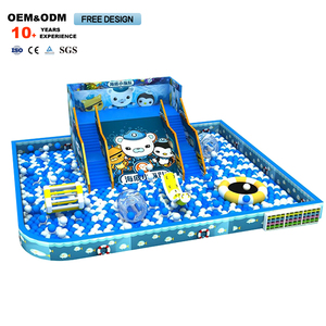 Large Indoor Commercial <b>and</b> Residential <b>Ball</b> <b>Pool</b> <b>Soft</b> <b>Play</b> <b>Equipment</b> with Amusement Park Slide for Children's <b>Play</b> - Product Image 3