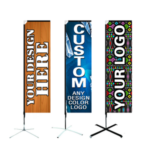 Thâm Quyến Nhà Máy Tùy Chỉnh Hình Chữ Nhật Bay Biểu Ngữ Vuông 72 Giờ Giao Hàng Quảng Cáo Bên Đường Khuyến Mãi Hiển Thị 72 Giờ Khuyến Mãi - Product Image 1