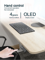 Nouvelles idées de produits Bureau debout à double moteur extensible Bureau de jeu stable réglable en hauteur