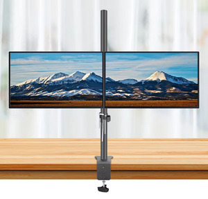 Support <span class=keywords><strong>de</strong></span> <span class=keywords><strong>bureau</strong></span> pour double moniteur à mouvement complet DL-T902-280II <span class=keywords><strong>de</strong></span> 80cm, 10-27 pouces, pince à œillets, base pour <span class=keywords><strong>montage</strong></span> sur <span class=keywords><strong>PC</strong></span>, bras pliable <span class=keywords><strong>de</strong></span> 12kg - Product Image 4