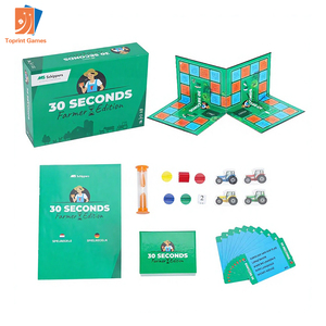 कस्टम थोक निर्माता अनुकूलित व्यक्तिगत बच्चों शैक्षिक शैक्षिक सीखने के लिए 30 सेकंड प्लास्टिक के टुकड़े बोर्ड गेम - Product Image 1