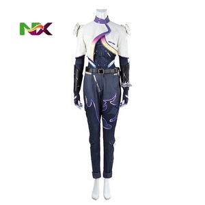 Disfraz de <span class=keywords><strong>Cosplay</strong></span> de <span class=keywords><strong>Valorant</strong></span> Viper, Conjunto de Atuendo de Anime 2D para Actuación, 5516 - Product Image 1