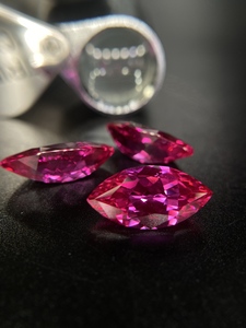 Marquise hình phòng thí nghiệm phát triển màu hồng Đá quý tổng hợp kim cương lỏng kim cương đối với trang sức làm cho thiết lập chiếc nhẫn - Product Image 3