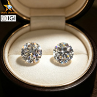Diamant de laboratoire HPHT rond, certifié IGI, 2ct 3ct E VS VVS, pour la vente en gros de bijoux fins – Approvisionnement direct usine