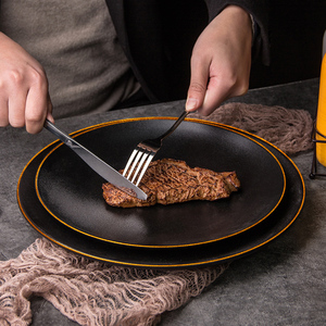 Nuovi Arrivi: Piatti in Porcellana Moderni e Semplici di Alta Qualità per Casa e Ristorante, Rotondi ed Ecologici, Ideali per il Ritorno a Scuola - Product Image 6