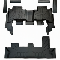Tapis de sol durables pour Toyota Prado Série 150 2010-2023, tapis de voiture 5D à rebord profond en TPE, protection intérieure automobile, coussinets de protection pour les pieds