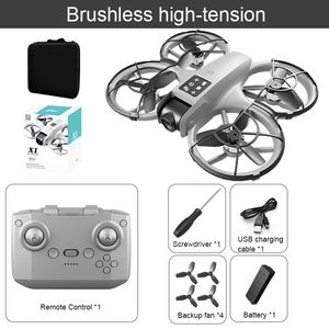 Dual Camera mini không người lái bay không người lái máy bay đồ chơi với ánh sáng cho chụp ảnh trên không trở ngại tránh & qua các tính năng - Product Image 4