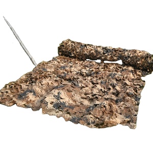 Camo Jute Burlap Fabric Bulk Roll Camouflage Netting 1.5m/2.5m/3m Width - Product Image 4