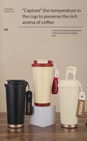 Bouteille d'eau isotherme en acier inoxydable personnalisée pour boissons chaudes et froides