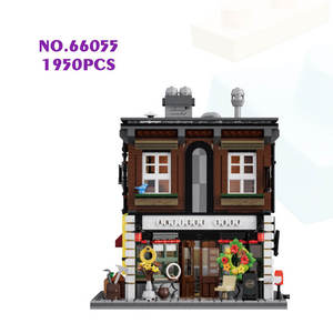 66055 Creative Street View Tienda de Antigüedades, Bloques de Construcción para Armar, Modelo de Ladrillos, Juego de Bloques de Construcción Educativos para Niños, Juguete, Regalo al por Mayor - Product Image 1