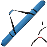 Sac de ski rembourré robuste |   Sac de transport de ski imperméable à double sangle réglable pour le voyage, le rangement et la protection