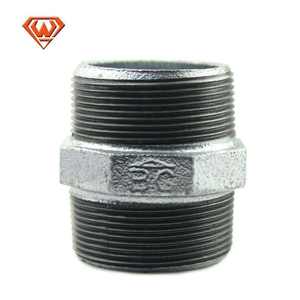 Nhúng nóng mạ kẽm đen dễ uốn sắt phụ kiện đường ống núm vú gi sắt dễ uốn phụ kiện đường ống cho hệ thống ống nước - Product Image 3