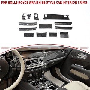 Upgrade to BB Style Dry Carbon Fiber Car Accessories Auto Parts Car Interior <b>Kit</b> For <b>Rolls</b> Royce Wraith - Product Image 4