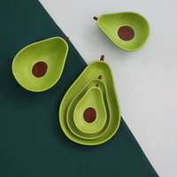 Juego de Platos de Cerámica Ecológicos, Duraderos y Desechables de 2 Piezas, Pintados a Mano, para Servir Aperitivos en Fiestas