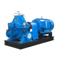 Pompe à double aspiration à haut débit et à économie d'énergie, corps en acier inoxydable 304, haute résistance à l'usure, haute pression, moteur triphasé