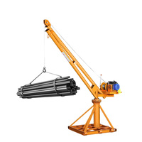 Construction domestique Offre Spéciale bâtiment 1000kg Mini singe ascenseur petite grue de levage