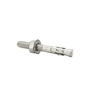 Wholesale 304 316 Stainless Steel Wedge Anchor Through Bolt For Industry