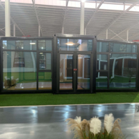 Maison préfabriquée en conteneur extensible Maison extérieure de 40 pieds 20 pieds en gros